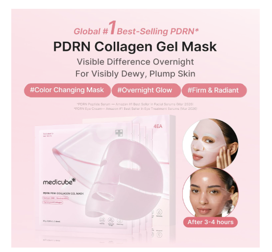 MEDICUBE Pink PDRN Gel Mask 4ea